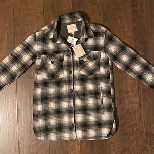 NWT Thread & Supply Plaid Shacket